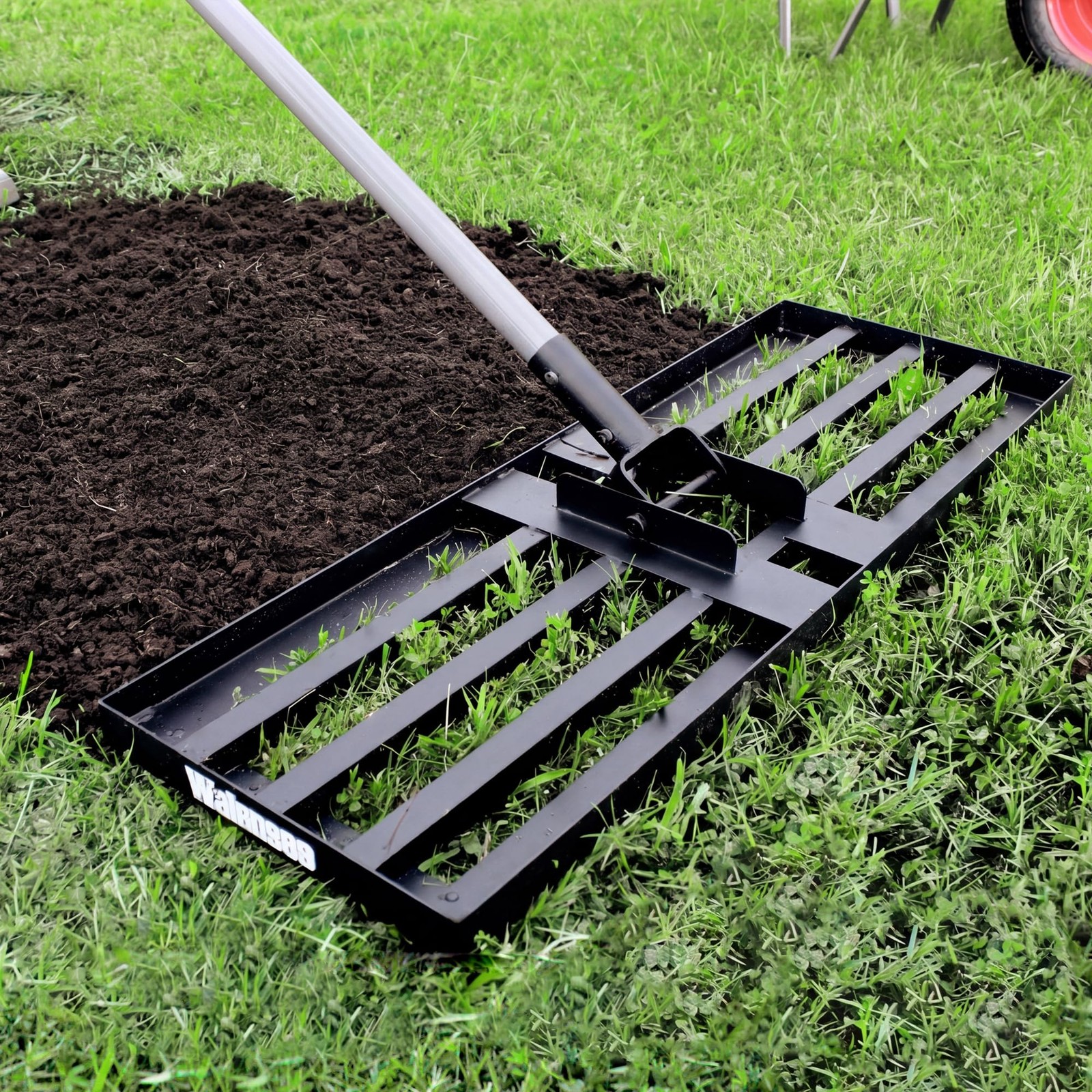 Walensee Lawn Leveling Rake, Levelawn Tool, Heavy Duty Effort Saving Lawn Lev...