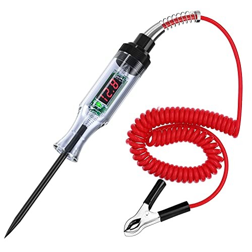 Automotive Test Light - 3V-48V Digital Fuse Tester - Automatic