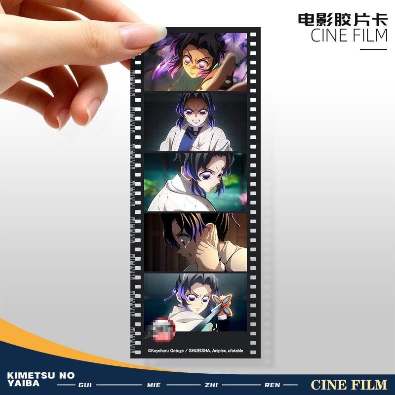 Page-marker Cine Film Demon Slayer Kochou Shinobu Filmstrip Anime Bookmark Gifts