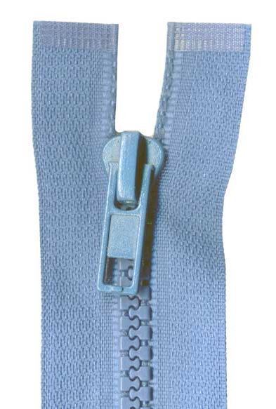 75cm Medium Blue Open End Chunky Zip