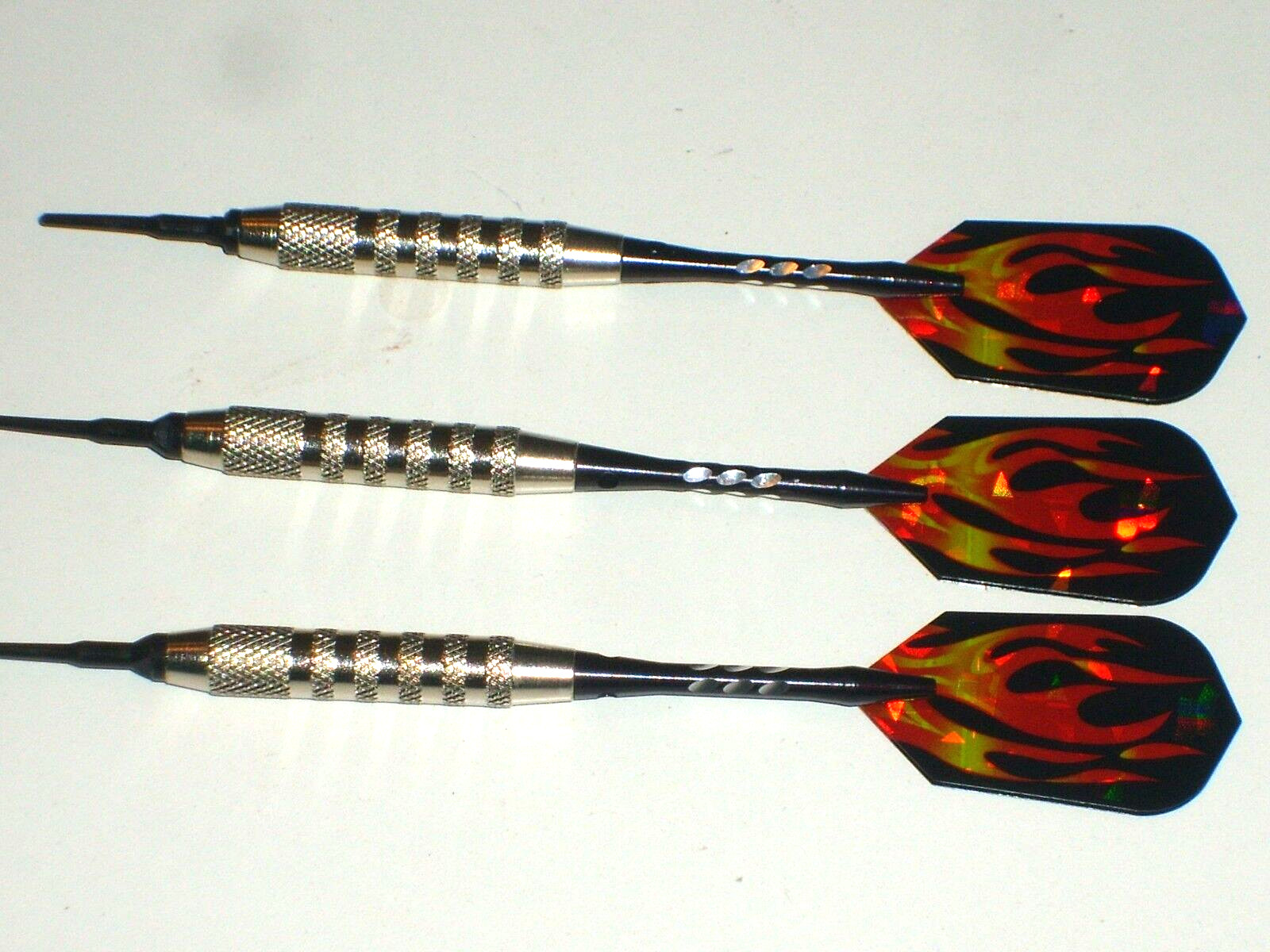 Soft Tip Darts New, 17 Gram Plated with Aluminum Shafts #696