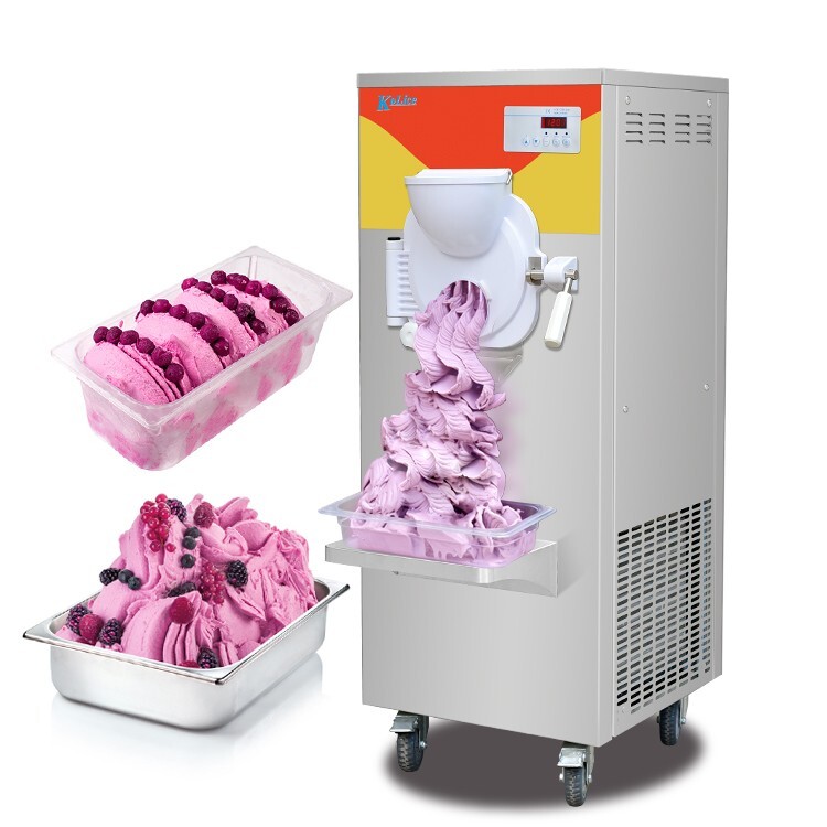 Kolice Commercial Gelato hard ice cream machine, batch freezer for restaurant