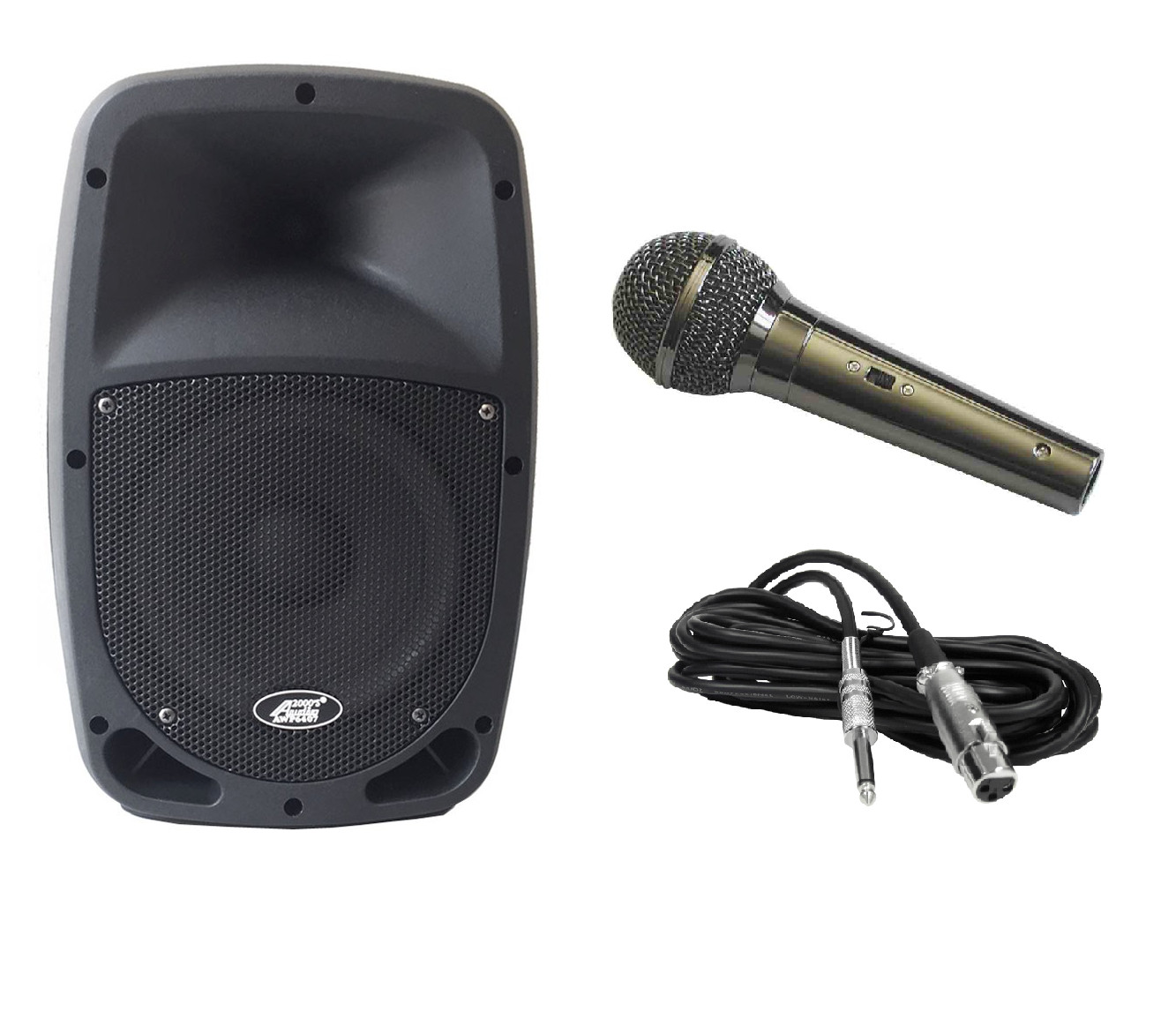 Audio2000'S 6407 Rechargeable Portable Speaker PA Bluetooth, Wired Microphone-MR