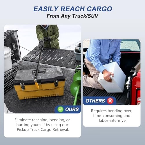 5FT Pickup Truck Cargo Retrieval,Multi-Use Cargo Retriever,Telescopic Common