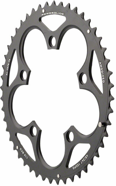 SRAM Force/Rival/Apex 48T 10-Speed 110mm Black Chainring for BB30 Crank, Short O