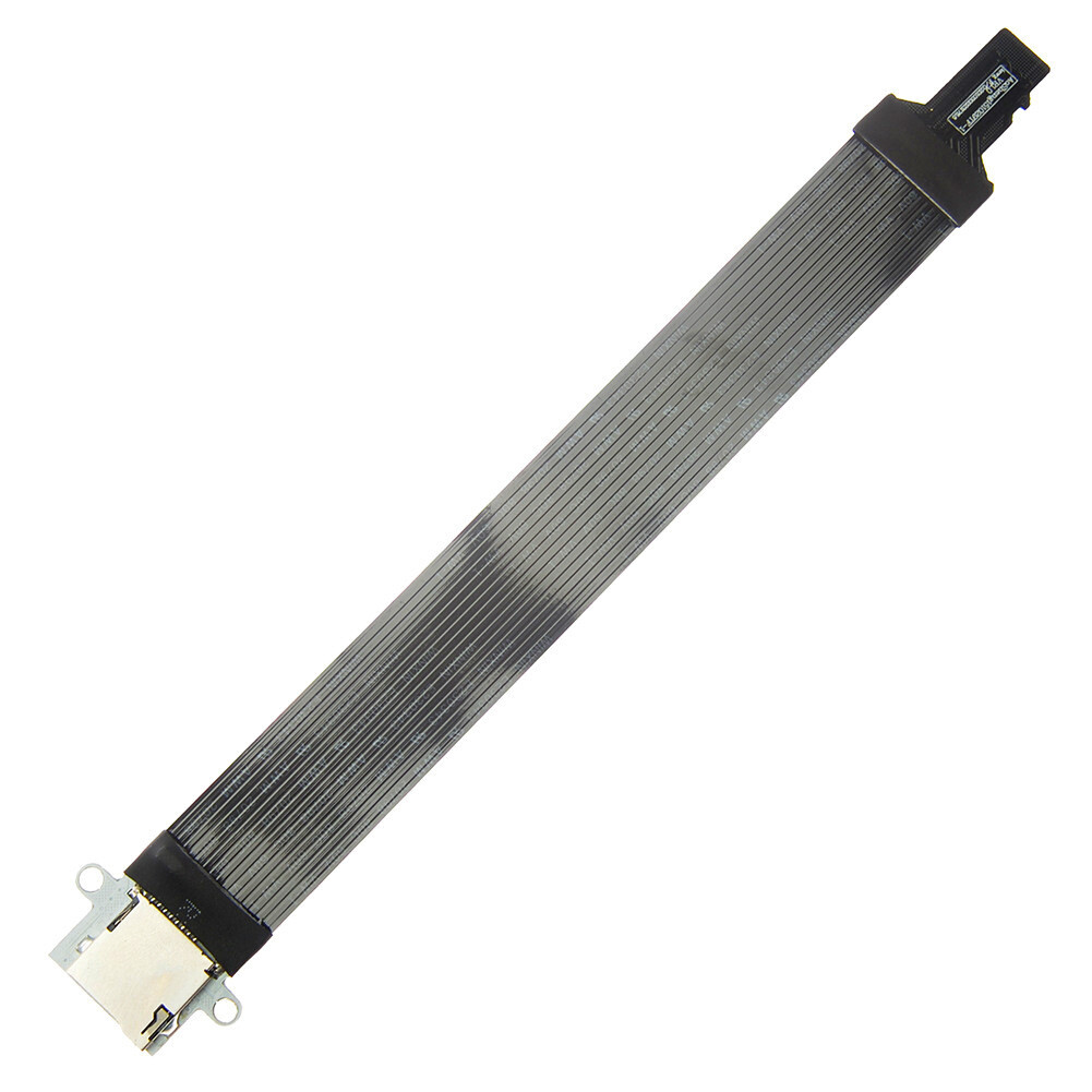 46cm Micro SD Extension Flex Cable Screw Fix Panel Slot Adapter TF Card Reader
