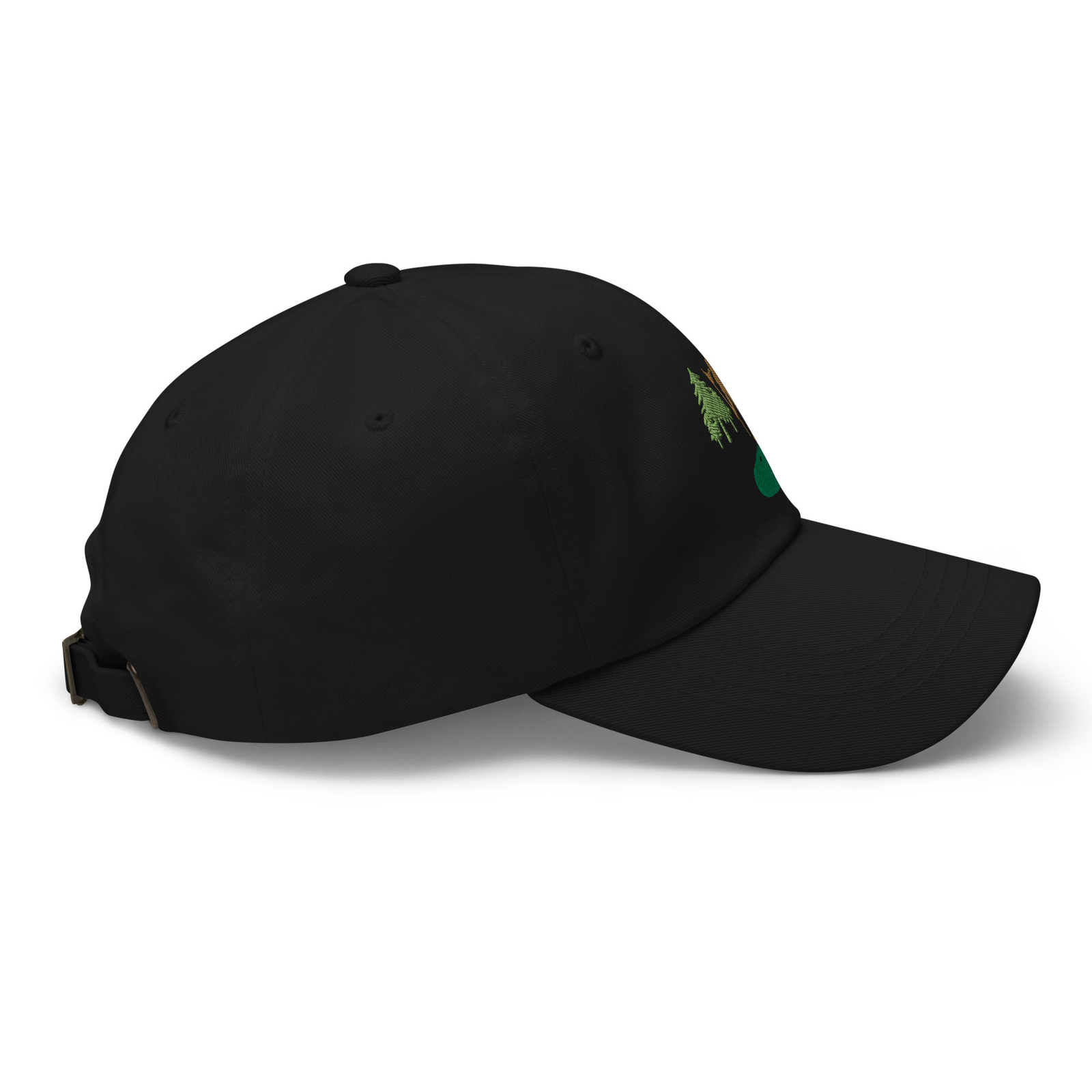 Embroidered Cap Bigfoot Golfing Adjustable Hat