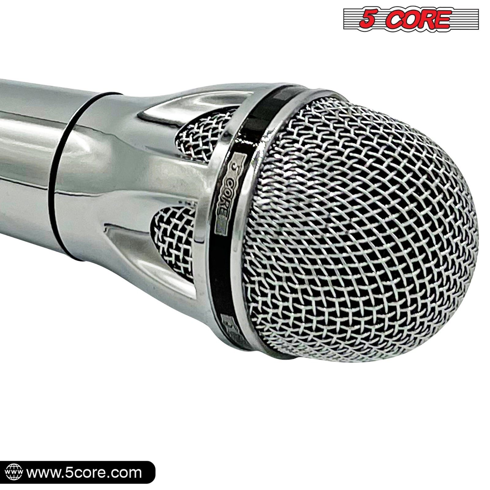 5Core Premium Vocal Dynamic Cardioid Handheld Microphone Unidirectional Mic