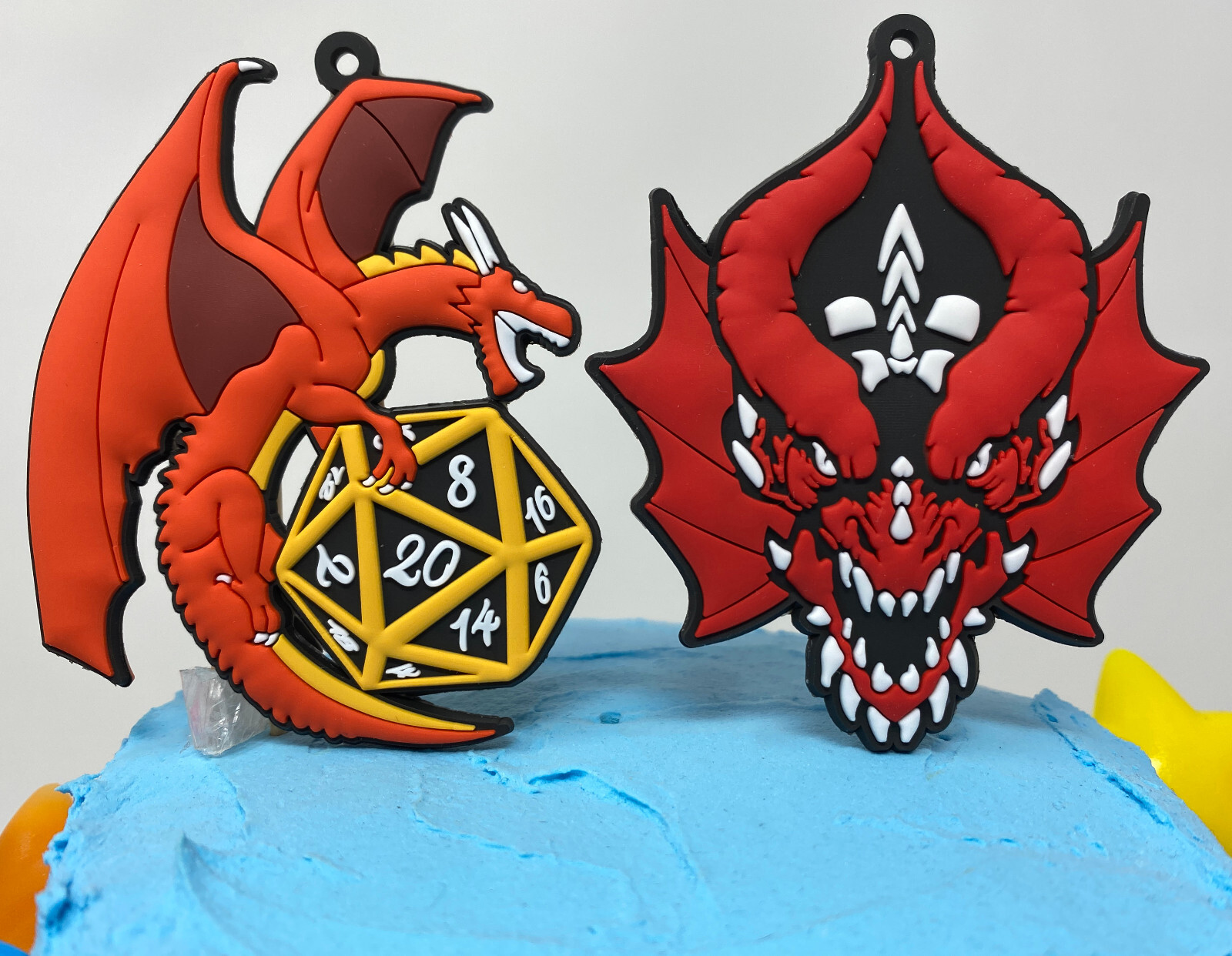 D&D Dungeons and Dragons Birthday Cake Toppers Set New