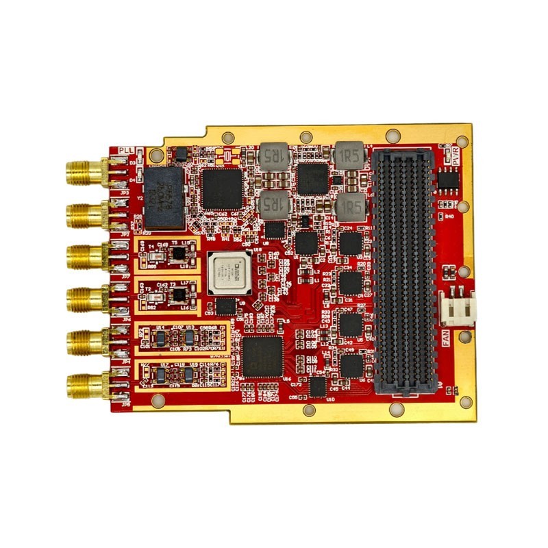 High-speed ADDA Acquisition Card FMC Subcard 12.6G AD9176 + 1300M 9695 Subcard