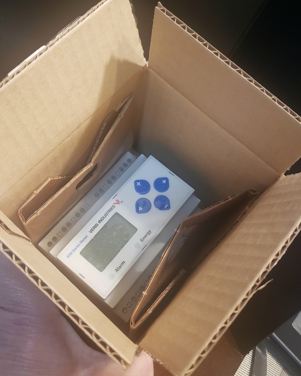 Veris Industries E50H5 Compact DIN Rail Power Meter Series E 5x