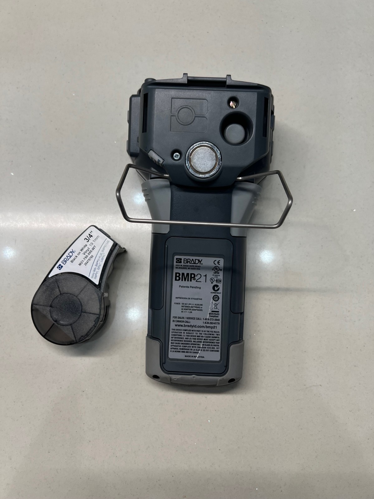Best Label Maker - Brady BMP21 - Great Condition