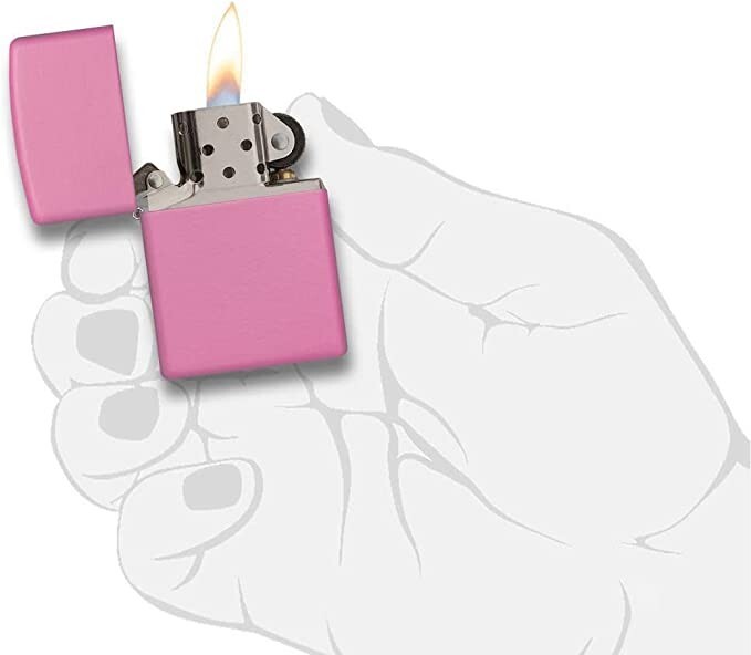 Zippo 238 Regular Pink Matte