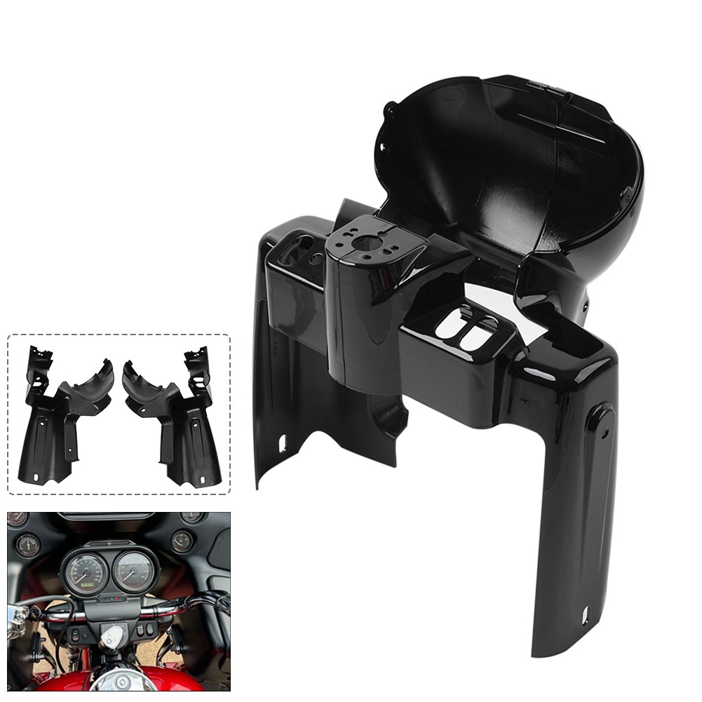 Gauge Housing Cover Nacelle Speedo Housing Fairing For Harley Road Glide 98-2013