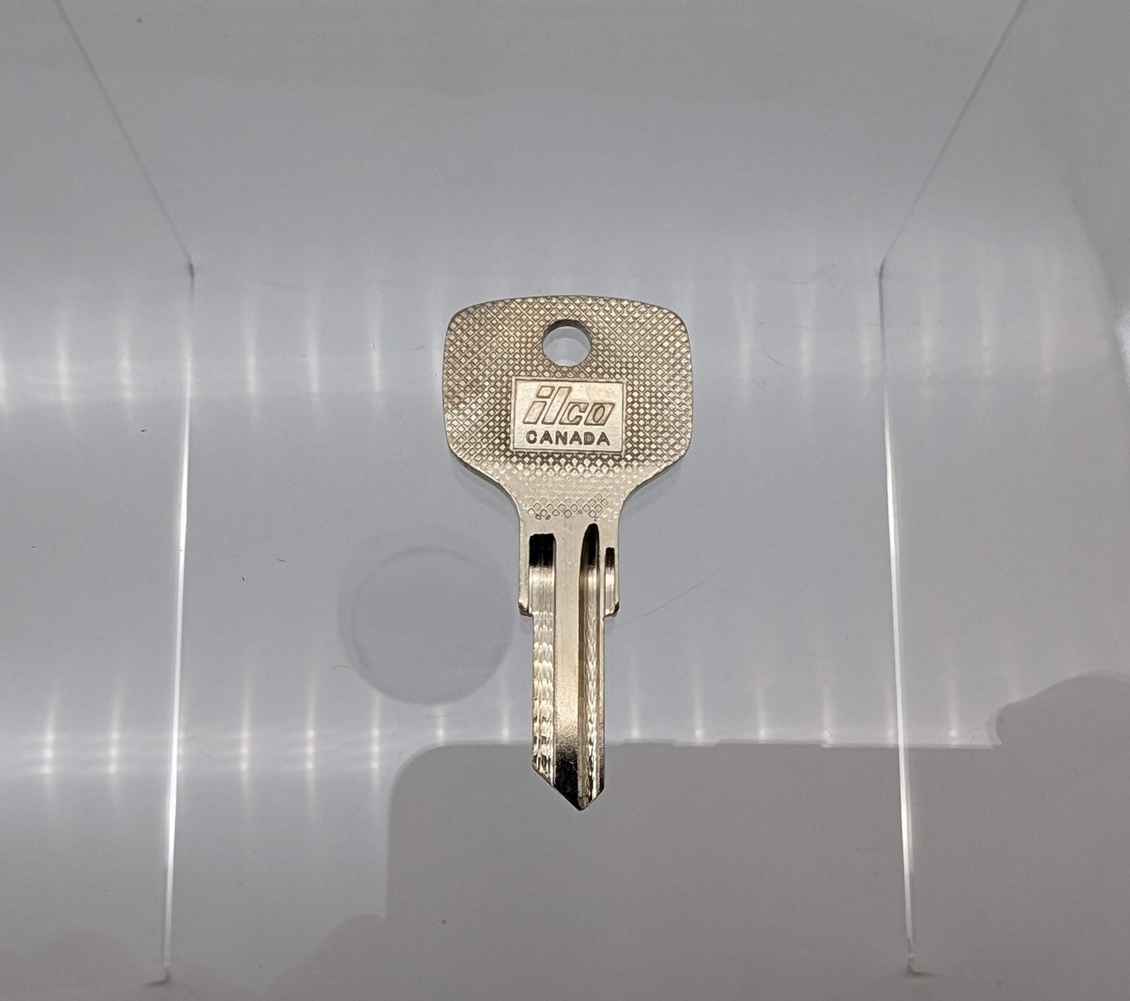 2x Ilco 1098JD Key Blanks for Some John Deere Tractors Nickel Plated