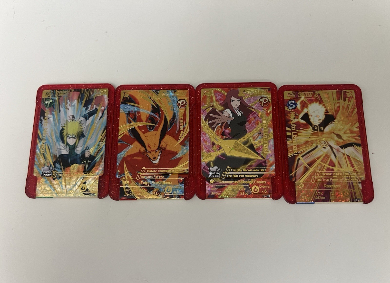 Naruto Emblem Battle - Nine-Tails Kurama & Uzumaki Clan iconic scene Foil