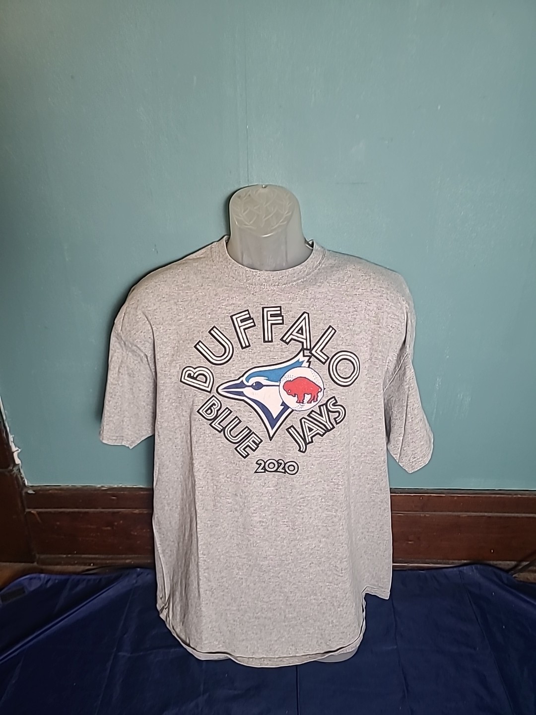 Buffalo Blue Jays 2020 T-shirt Tee MLB Toronto Affiliate Men's XL Buffalo NY