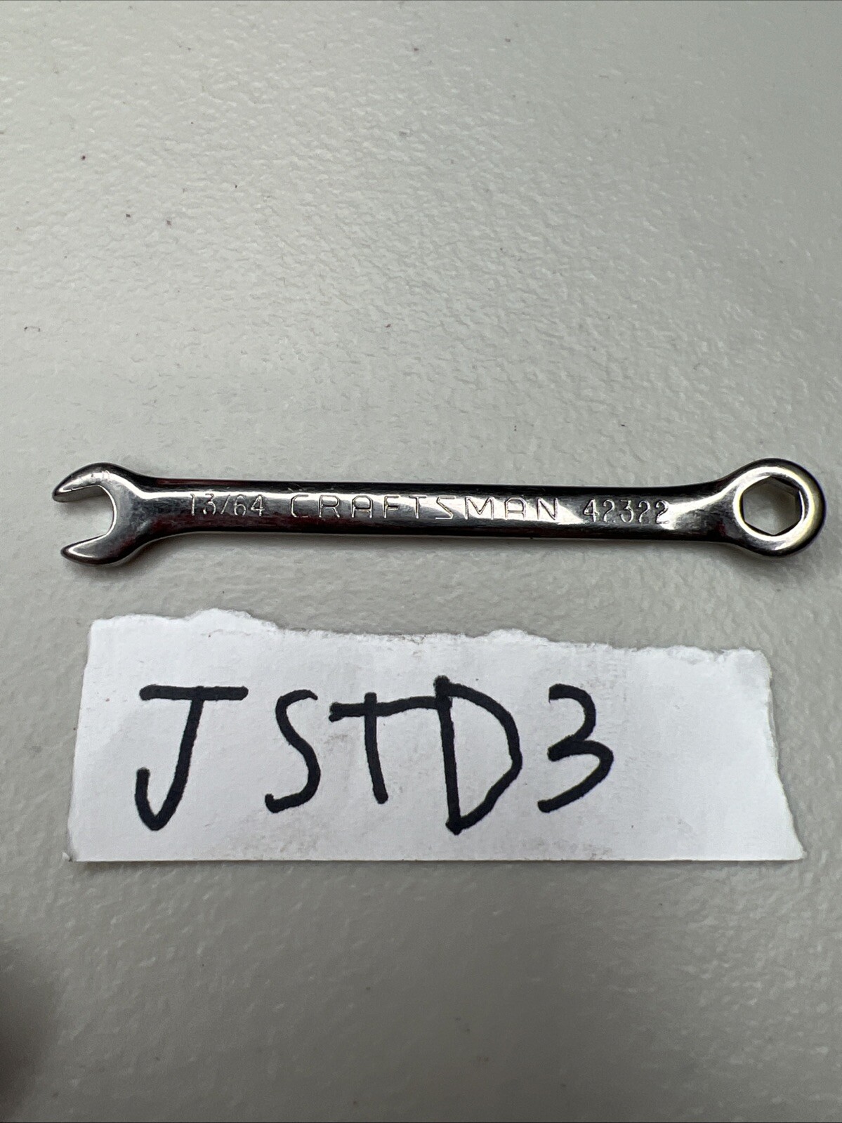 Craftsman 42322 13/64" Ignition Combination Wrench 6 Point