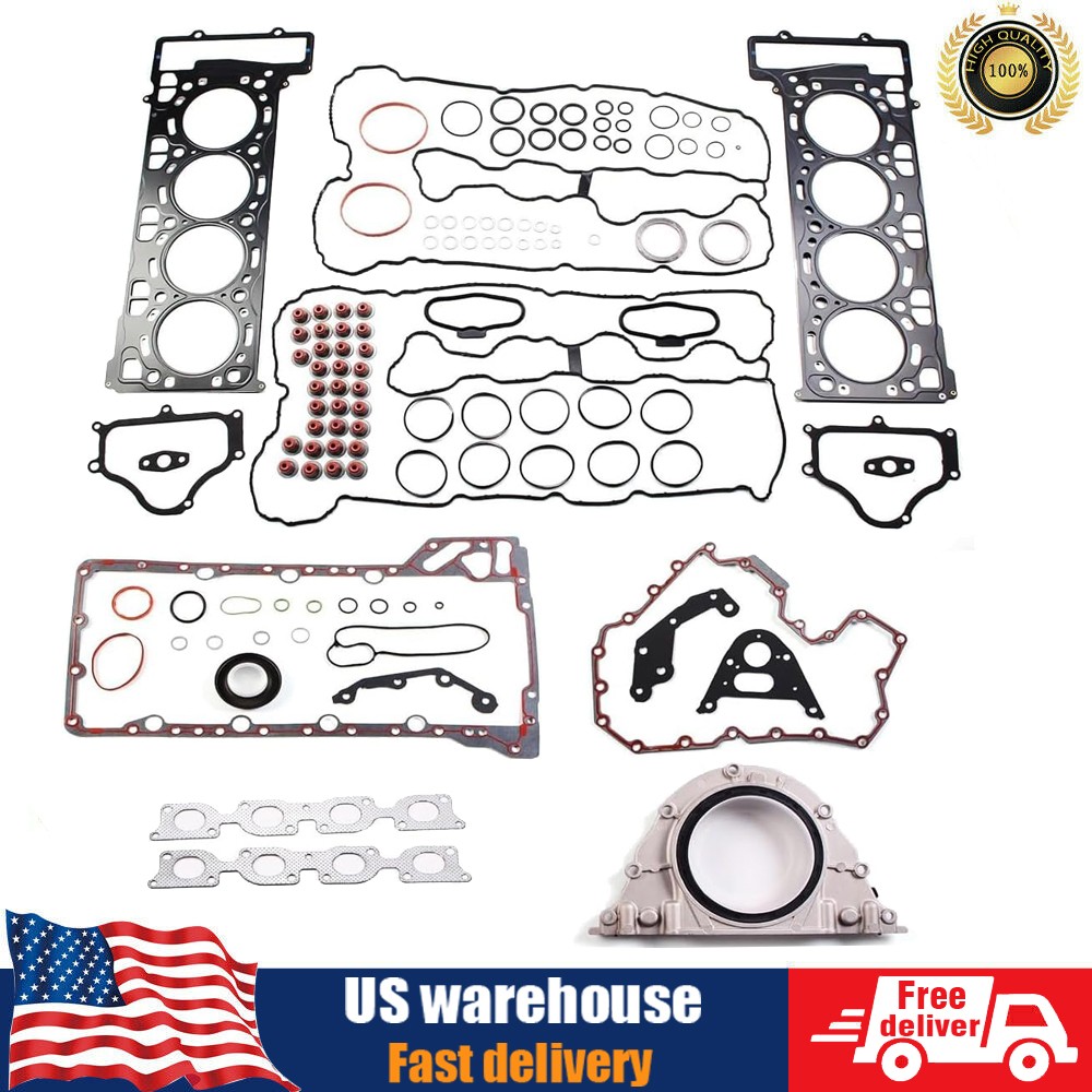 N63 Cylinder Head Gasket Kit Fit 2008-2014 BMW 750Li 550i 650i 750i X5 X6 4.4L