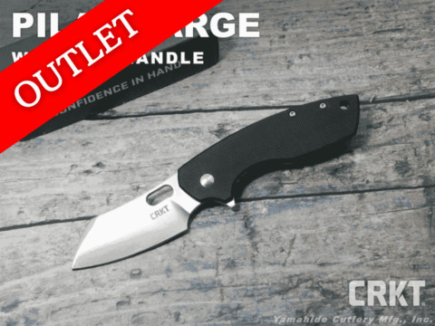 Outlet 5% Off CRKT 5315G Pilar Large G10 Folding Knife