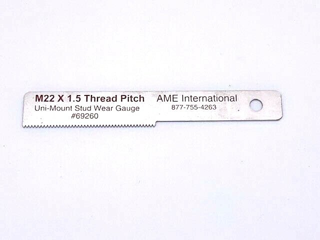 AME 69260 UNI-MOUNT THREAD GAUGE, M22