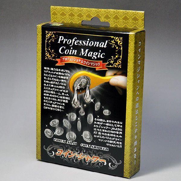 Magic Paddle Coin Shower Trick Magnet Gimmick Visual Illusion Party Goods E176