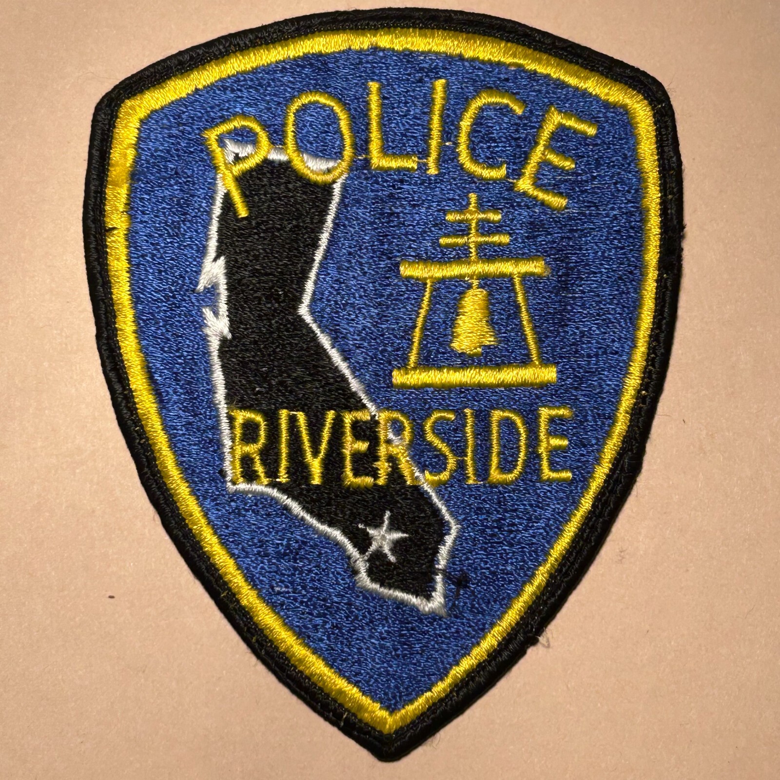 Riverside California Police Shoulder Patch