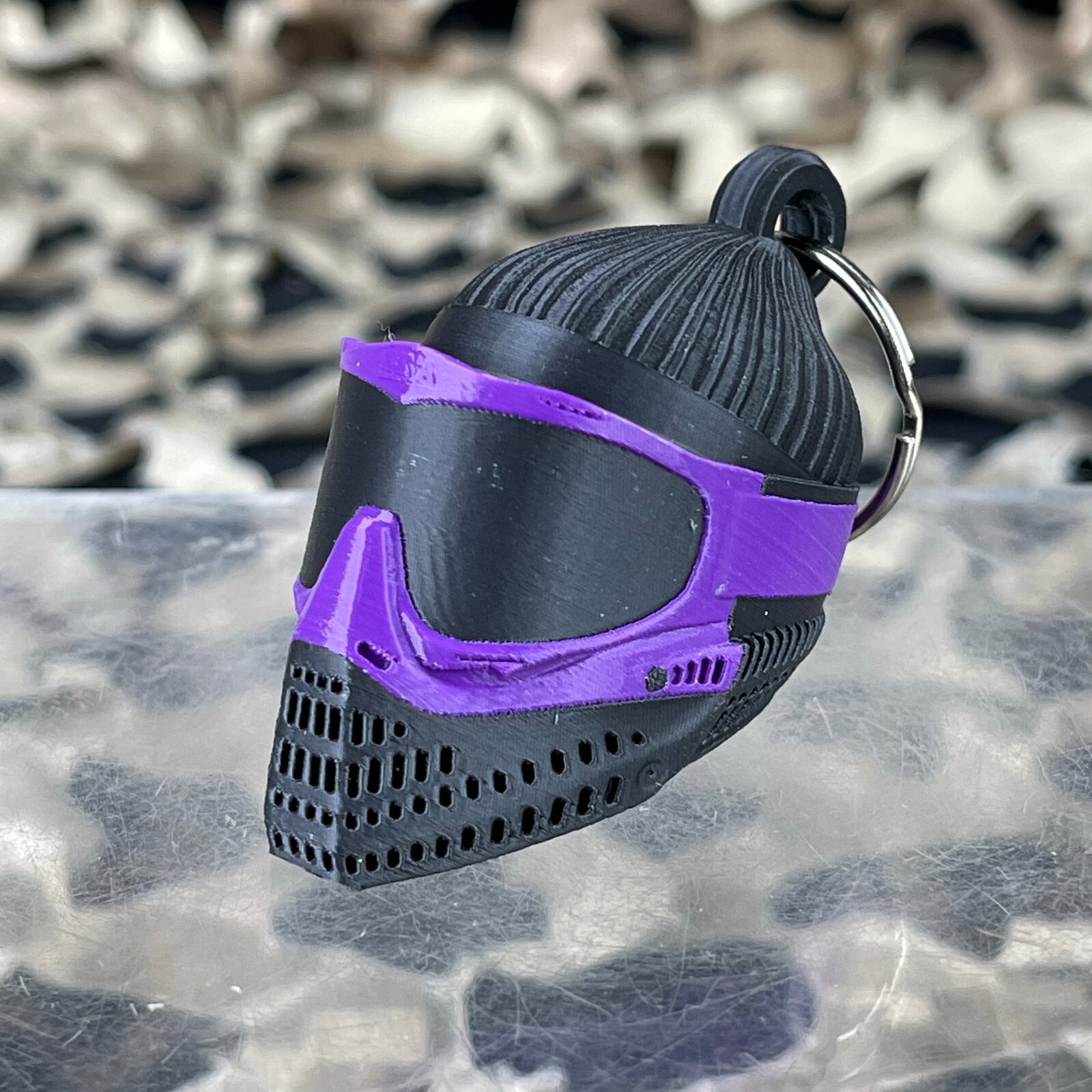 NEW Paintball DNA JT Flex Mask Keychain - Plum