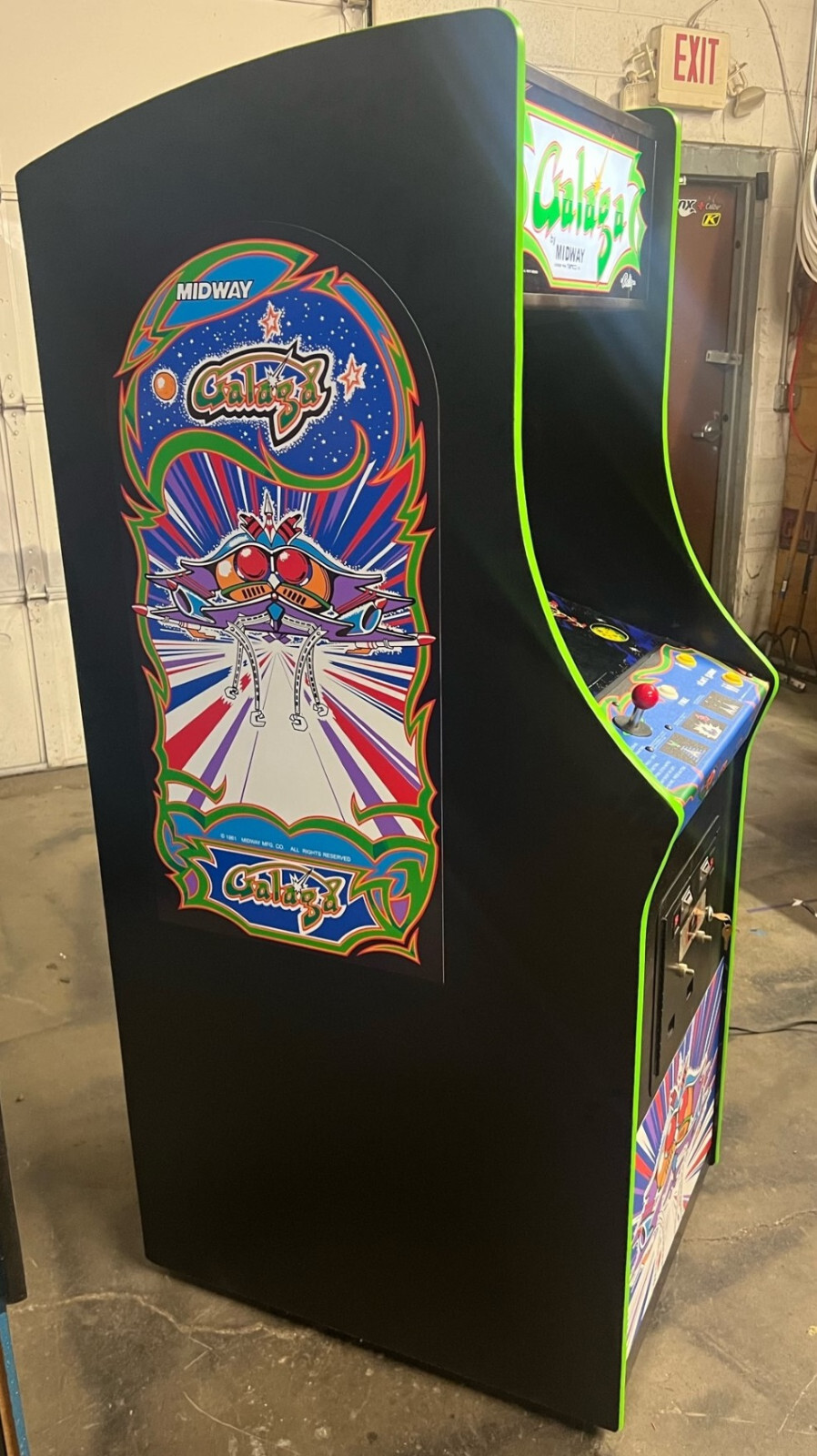 GALAGA ARCADE MACHINE by NAMCO (Excellent Condition) *RARE*