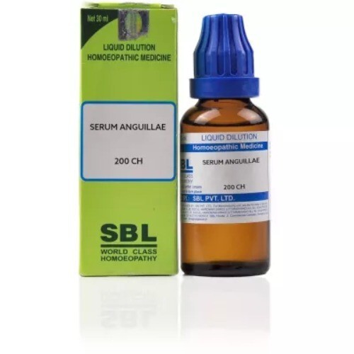 SBL Serum Anguillae (Eel Serum) Dilution 30 CH 30 ML Free Ship