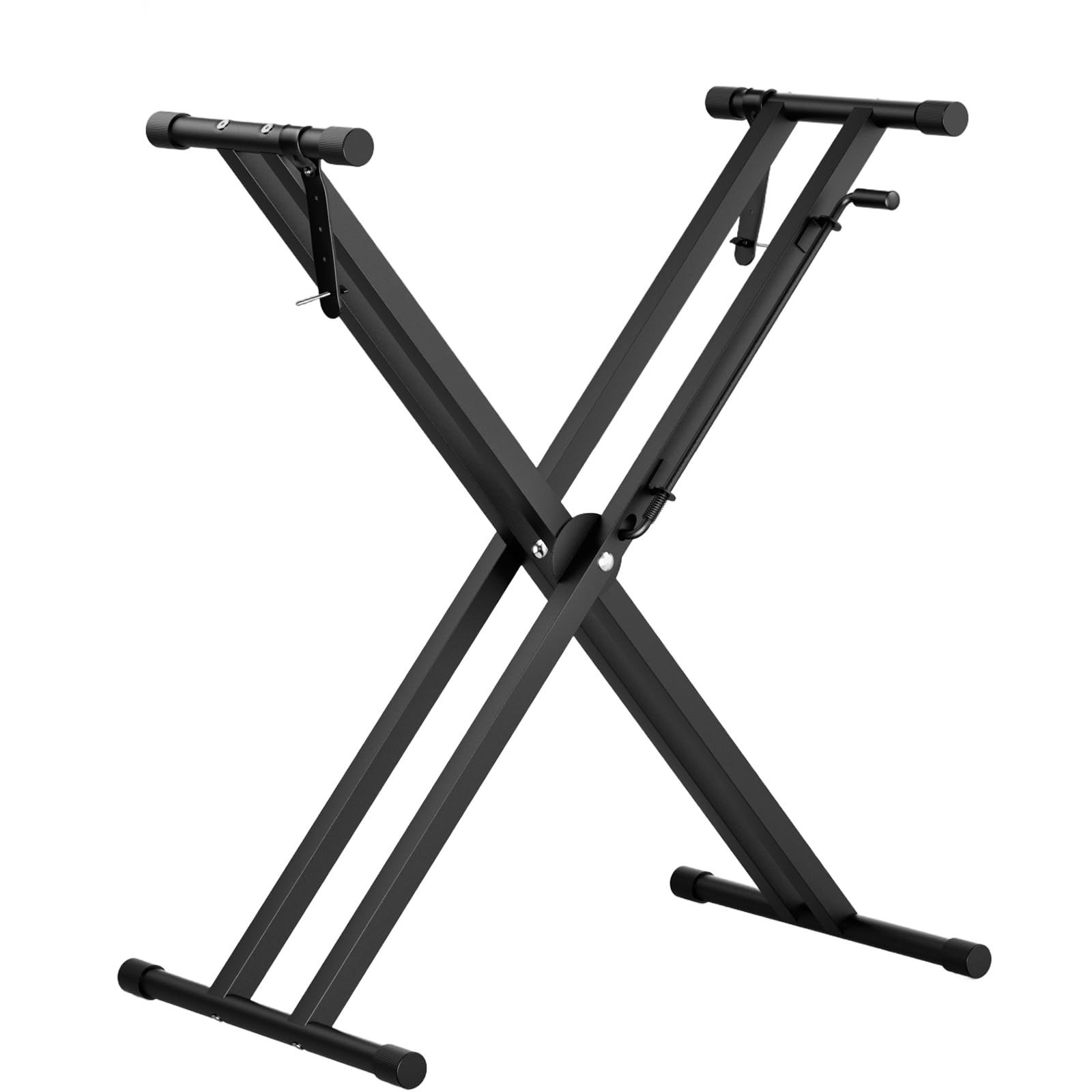 Upgrade Heavy-Duty, Easily Adjustable Height Double-X Keyboard Stand, Portabl...