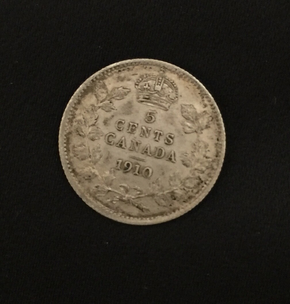 Canada 5C 1910 XF-AU (#1711)