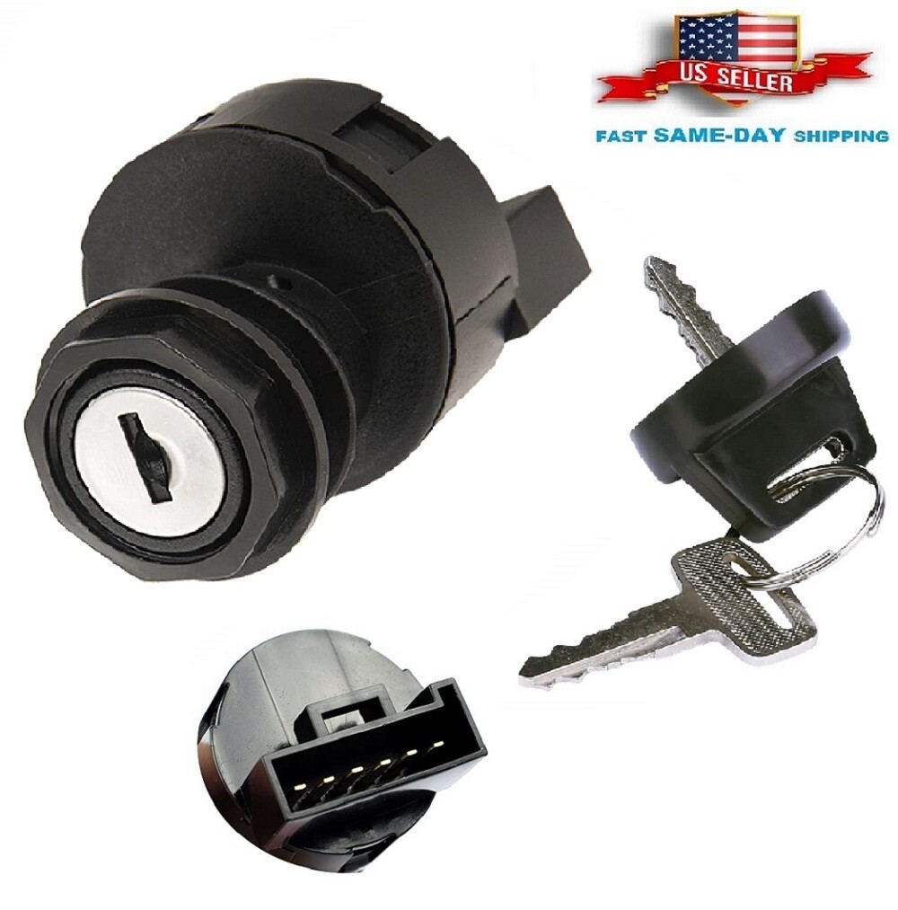Ignition Key Switch for Polaris Scrambler 500 4x4 2x4 2002-2012 Ignition Switch