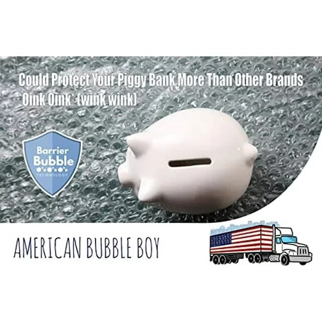 24" Small Plus (3/16) American Bubble Boy Bubble Wrap - 700 Square feet