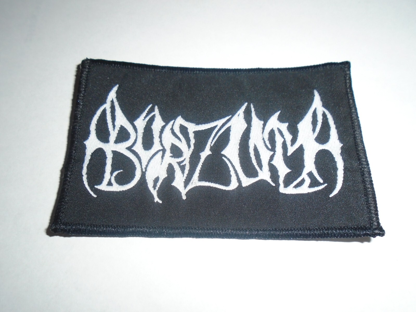 BVRZUM BLACK METAL WOVEN PATCH