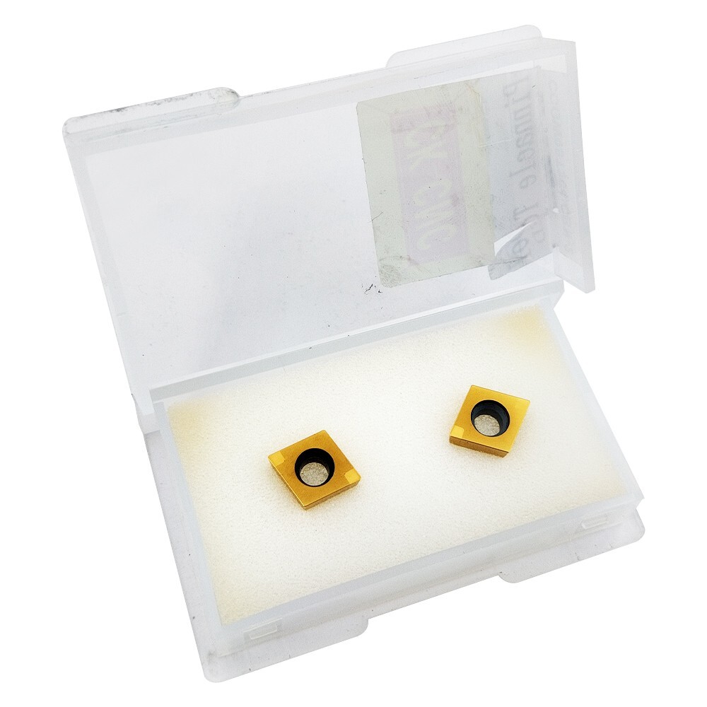 2PCS CCGW09T304 CBN-2 CCGW32.51 superhard boron nitride CBN blade hardened steel