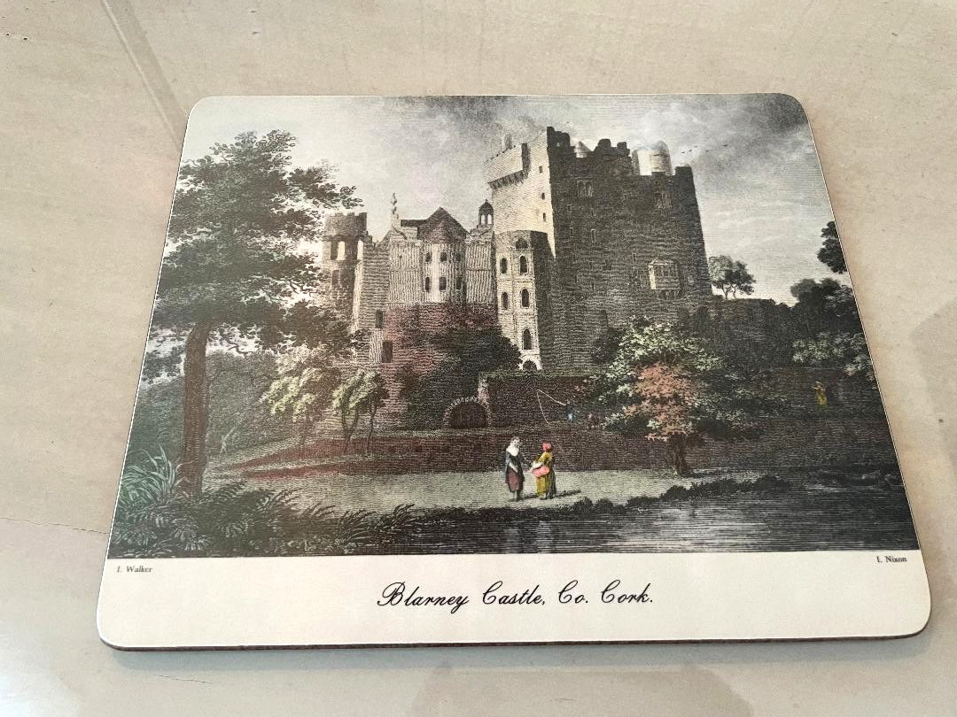 Lady Clare Tablemat 9 3/8" x 7 7/8"  Blarney Castle, Co. Cork Ireland