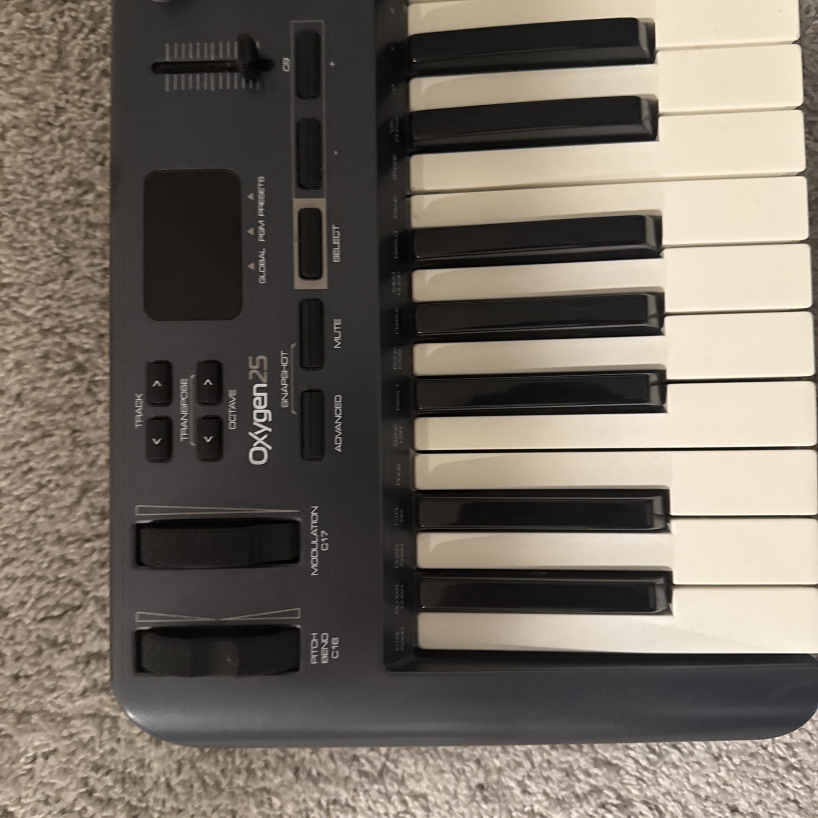M-Audio Oxygen Pro Mini 32 Key USB MIDI Keyboard Controller