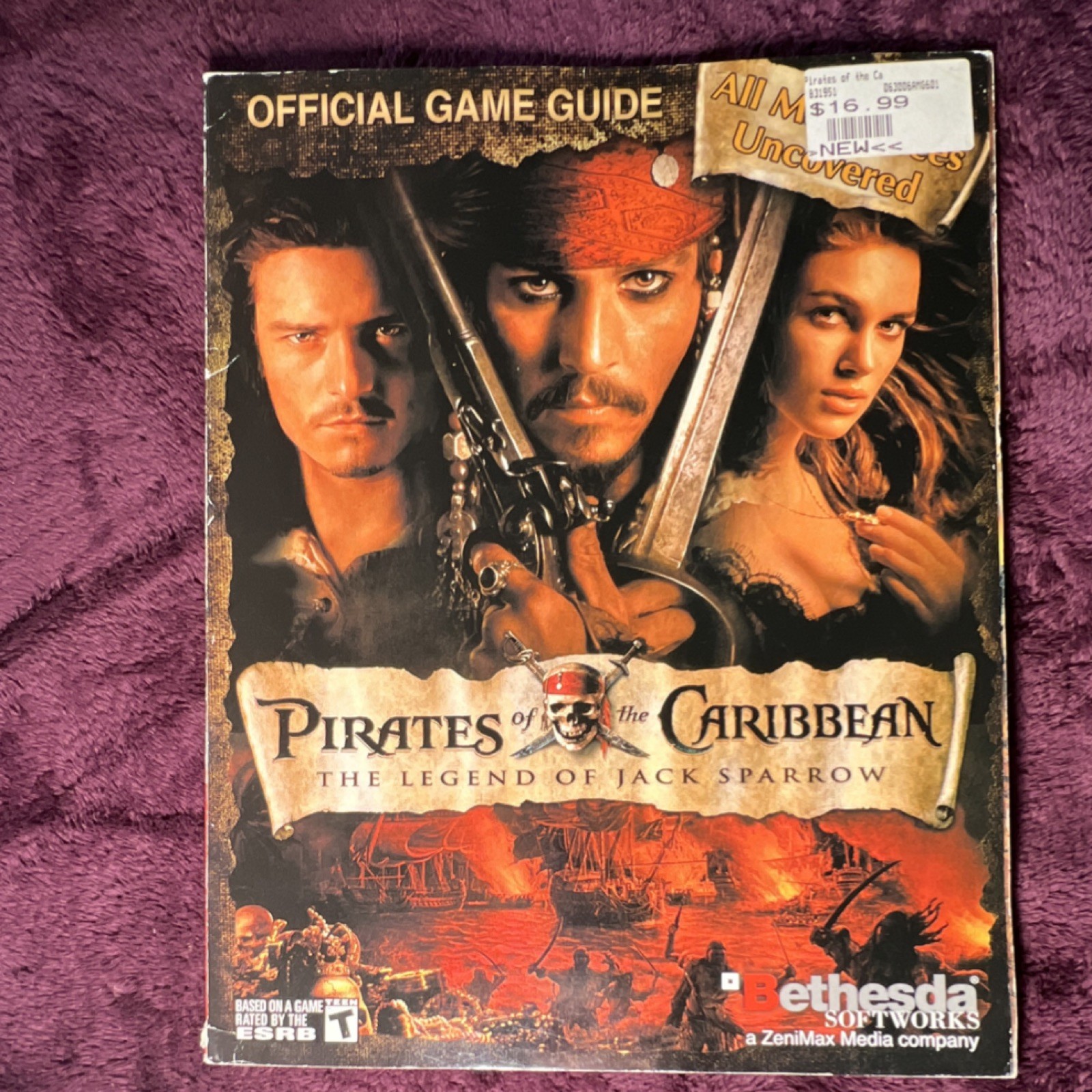 Prima Games Strategy Guide Pirates of the Caribbean Legend of Jack Sparrow