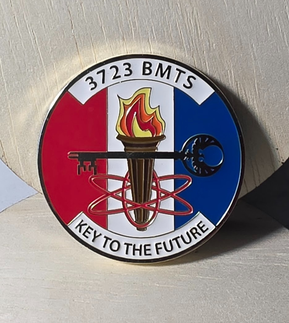 Throwback USAF 3723 BMTS challenge coin LIMITED SUPPLY