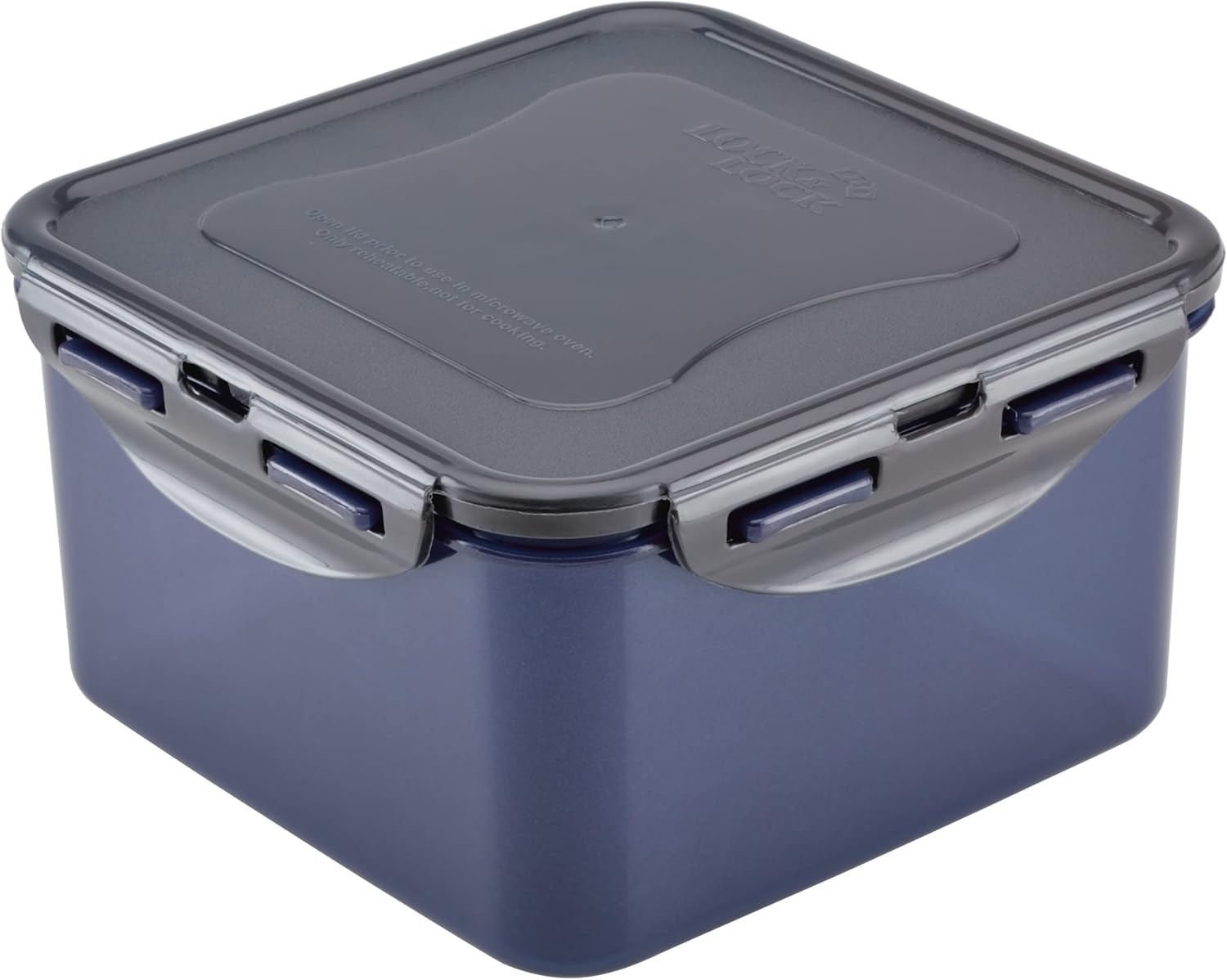 Lock & Lock ECO Food Storage Container with Lid / BPA-Free / Dishwasher Safe, Sq