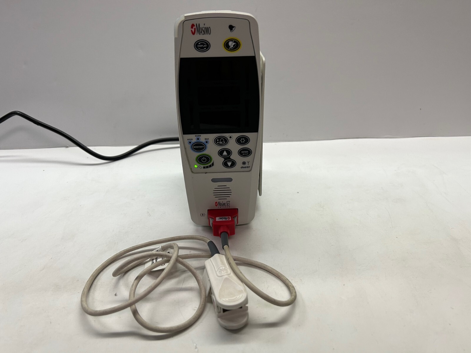 Vertical Masimo Rad-87 Pulse CO-Oximeter, Masimo SET Rainbow, Refurbished