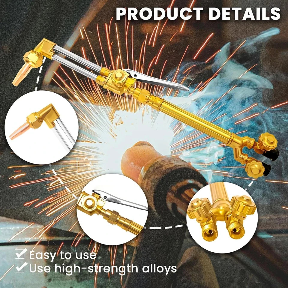 Cutting Torch CA1350 Medium Duty Victor Torch Set for Professional Cutting