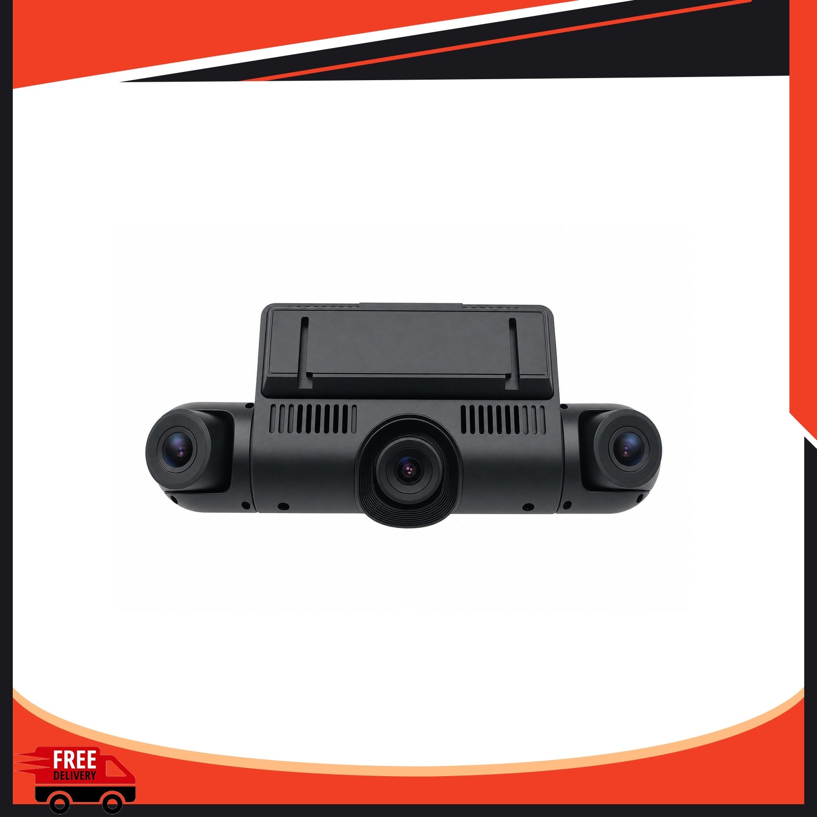 360° 3.16"4 Channe Dash Cam 2.5K+1080P*3 Car Camera 5G WiFi GPS,FREE 64GB