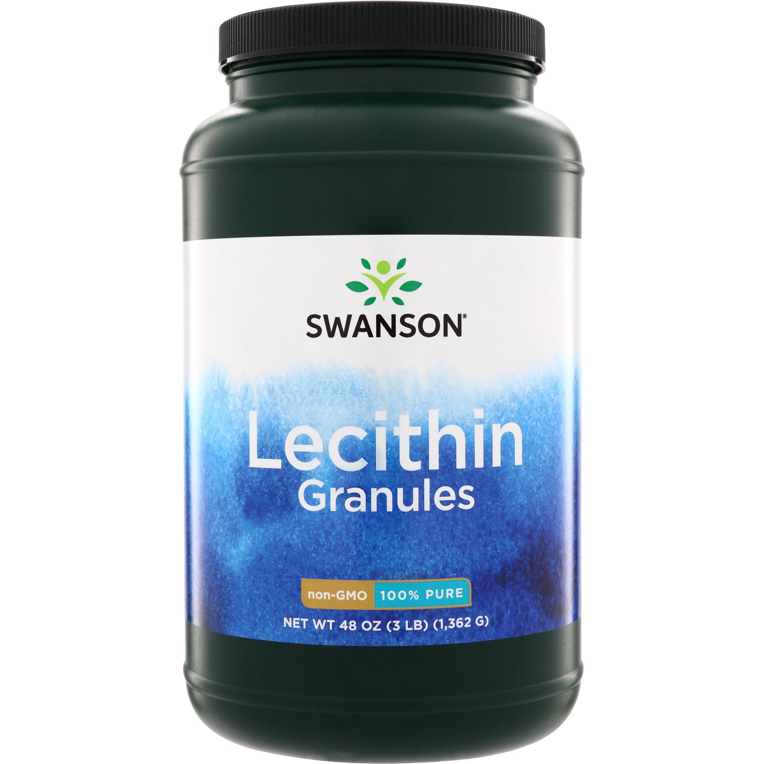 Swanson 100% Pure Non-gmo Lecithin Granules, 48 oz