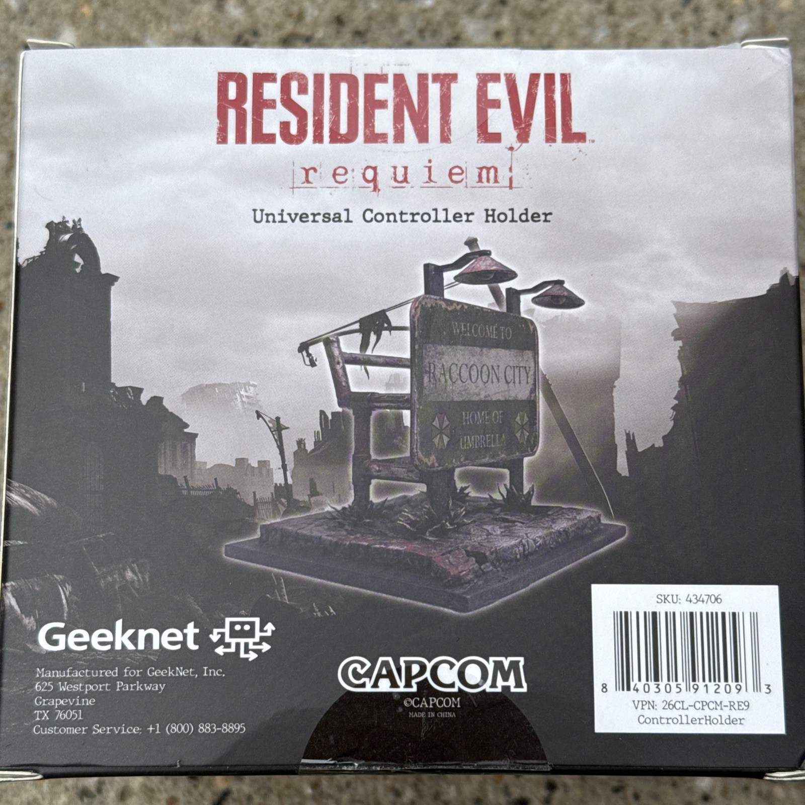 NEW Resident Evil Requiem Universal Controller Holder Exclusive Gamestop Capcom