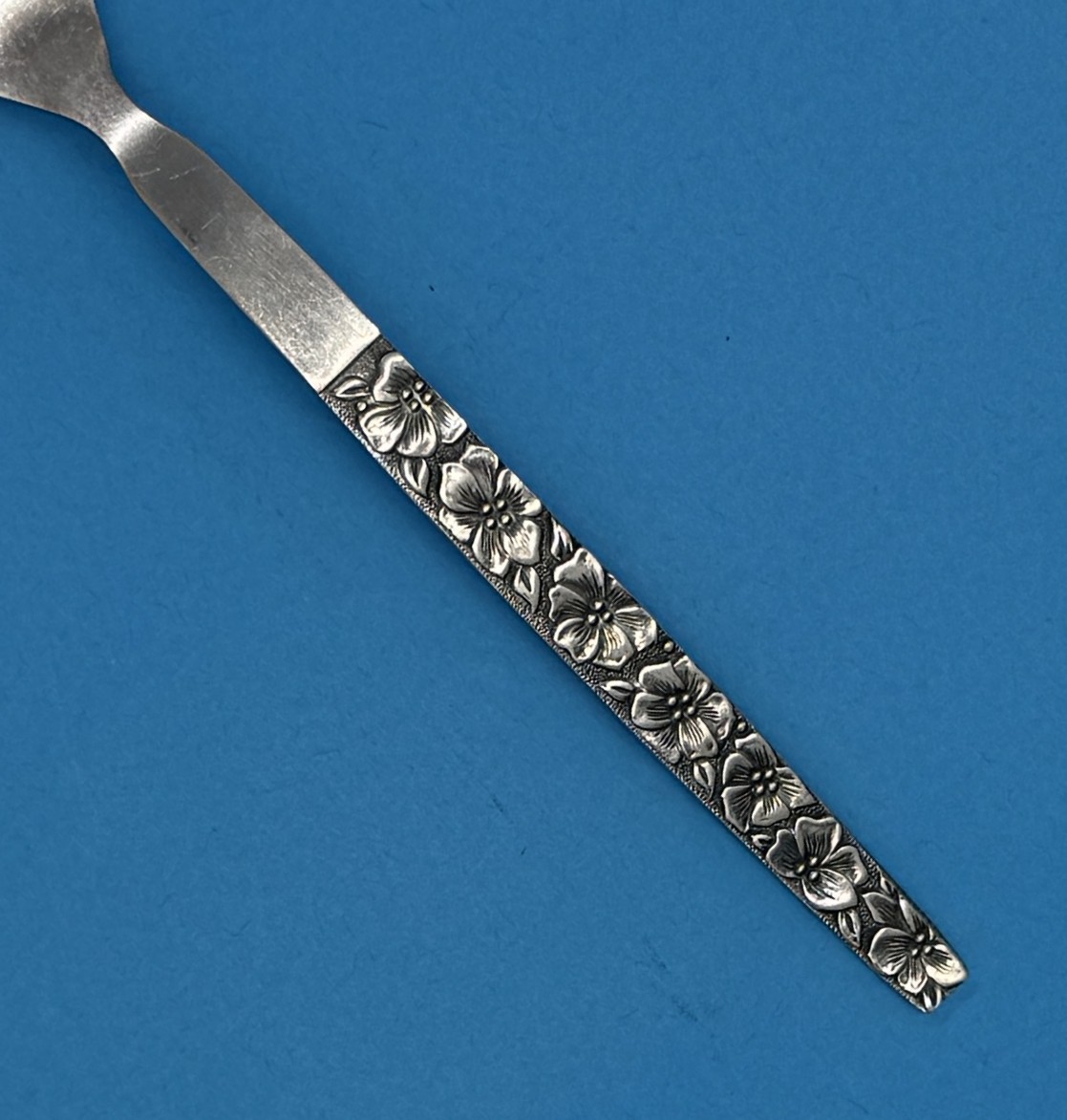 ONEIDA NORTHLAND OHS46 STAINLESS FLATWARE BLACK ACCENT FLORAL JAPAN - CHOICE