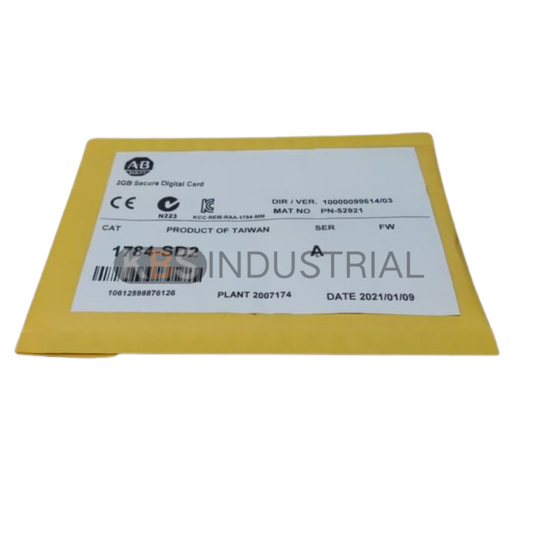 New Sealed Allen-Bradley 1784-SD2 2GB Digital Memory Card ControlLogix 1784SD2