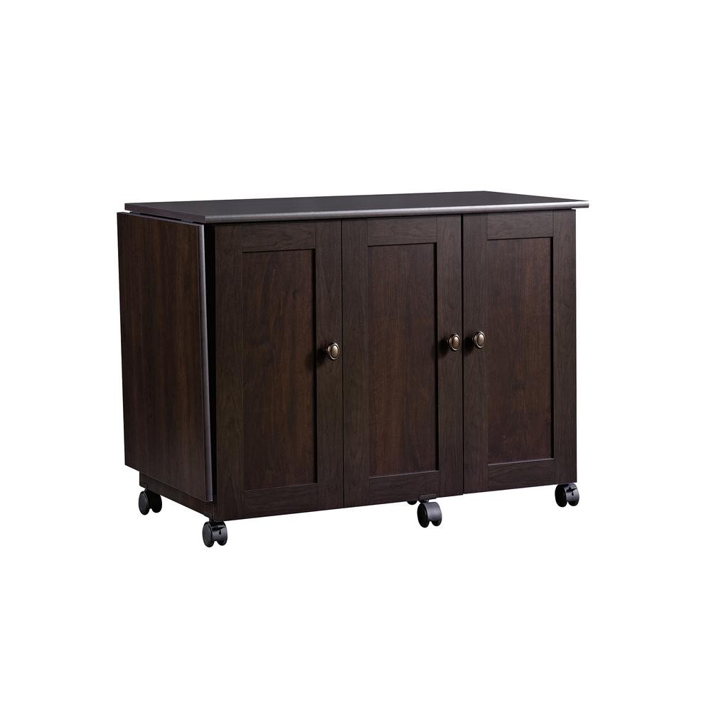 Miscellaneous Storage Craft & Hobby Storage, Cinnamon Cherry finish