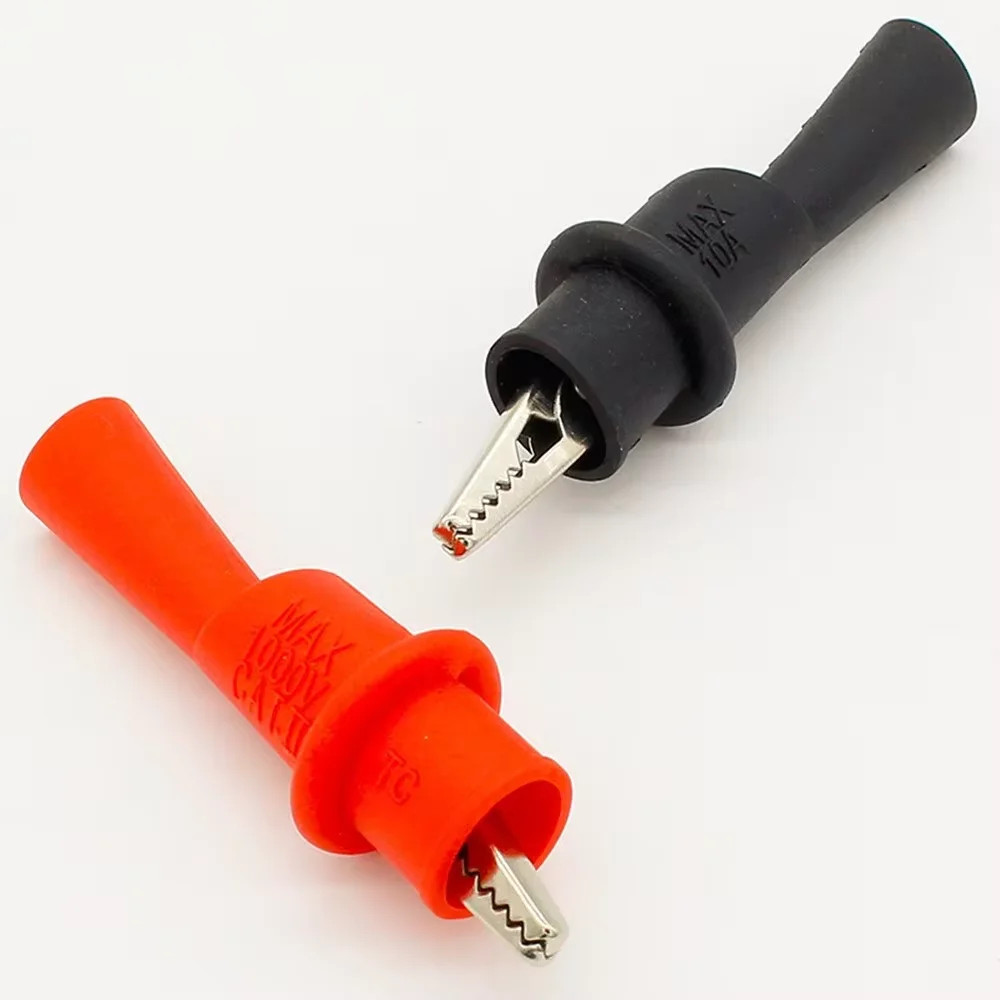 5/1 Pairs Alligator Crocodile Test Clips Clamps for Multimeter Test Lead Alligat